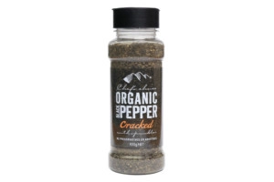 Organic Cracked Pepper Sprinkler-Natural Moreish