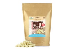 Organic White Chocolate Couverture Drops